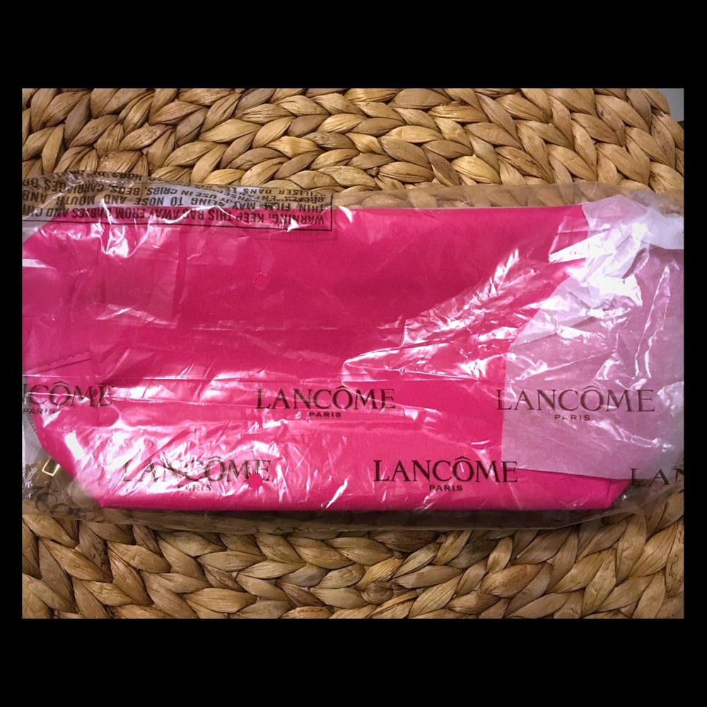 LANCÔME “WINK & MAKEUP” ZIPPERED COSMETIC BAG - Picture 4 of 5